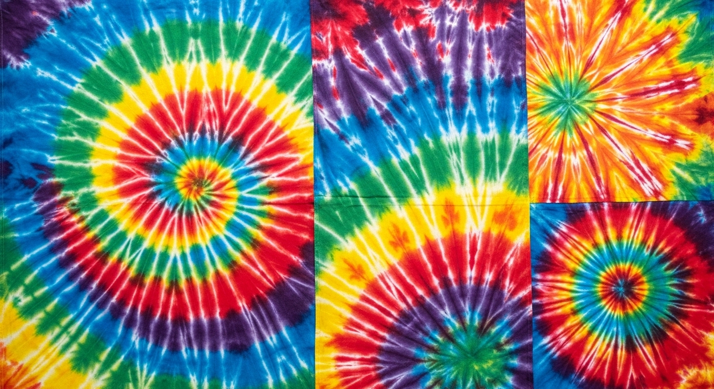 Pewarnaan Tie-Dye: Eksplorasi Pola dan Teknik Ikat Celup
